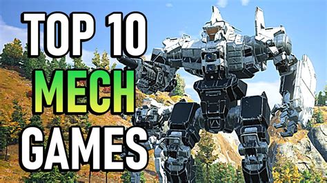 10 Best Mech Games for Stunning Visuals and Explosive Gameplay.